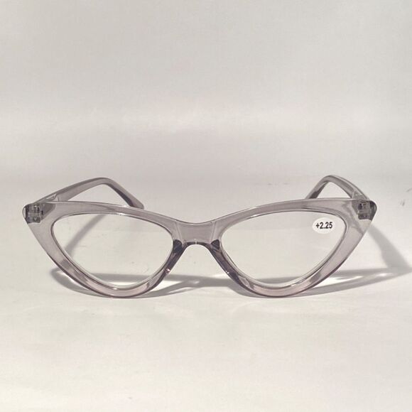 1342 Emma Cateye Reading Glasses 2.25 Grey Readers NWT main image 9